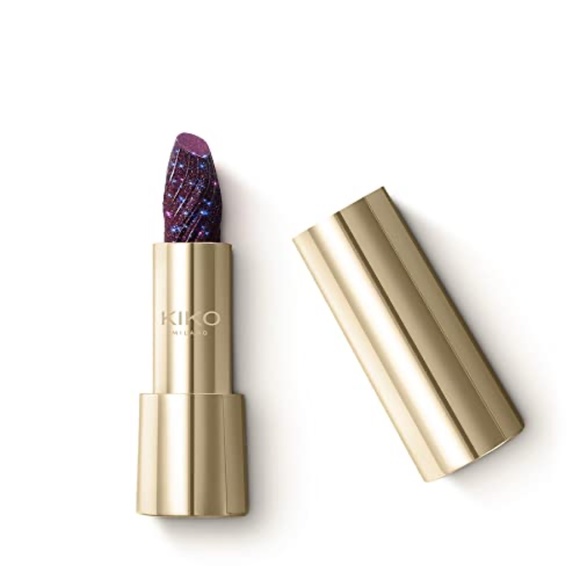 New Kiko A Holiday Fable Sparkling Wine (Raspberry) Lipstick. Milano Italy 04 - Picture 1 of 4